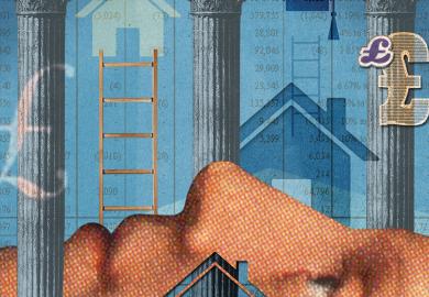Illustration of housing ladder