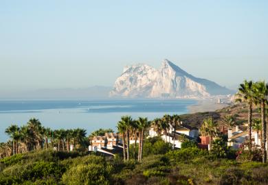 Gibraltar, the rock