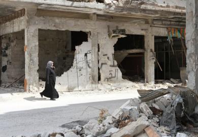 homs syria bombs
