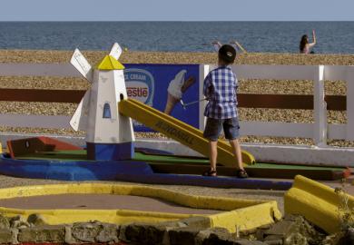 Crazy golf