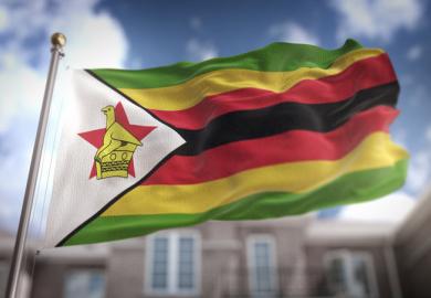 Zimbabwe, flag, mugabe