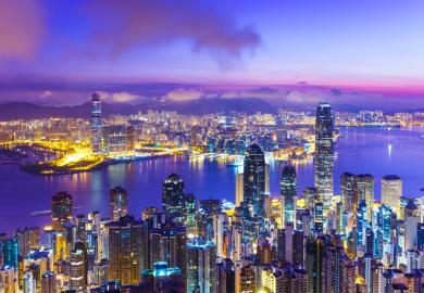 Hong Kong skyscrapers