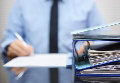Folders of legal advice