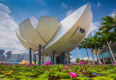 ArtScience Museum at Marina Bay Sands, Singapore