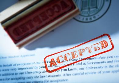University application approved