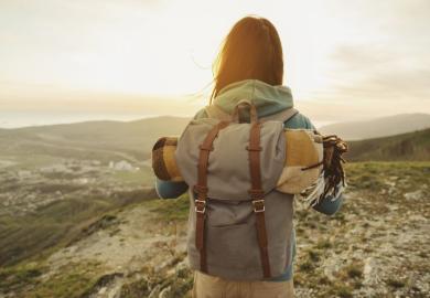 woman hiker
