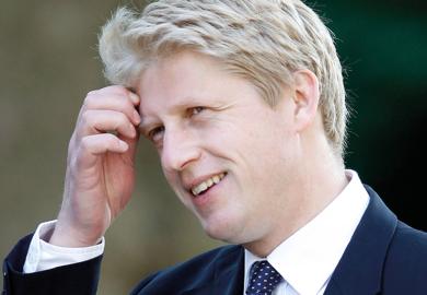 Jo Johnson smiling