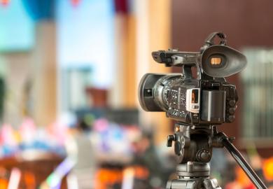 Lecture video camera
