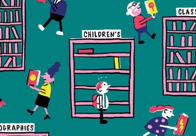 library-cartoon