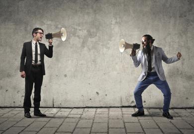 Megaphone debate