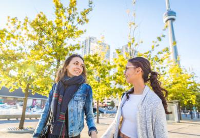 Overseas university students in Canada