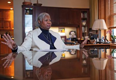 Hamline University president Fayneese Miller