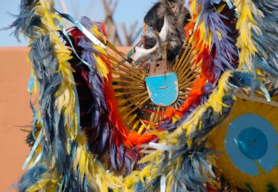 A native American head dress
