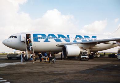 A Pan Am plane