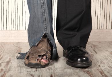 Rich versus poor