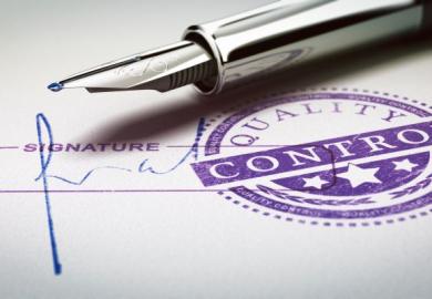 Quality control guarantee
