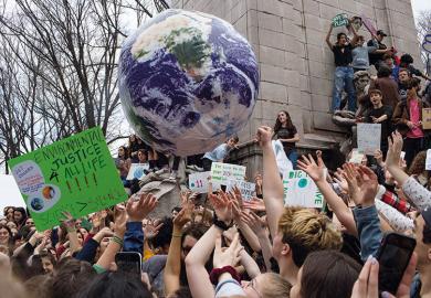 Climate protest