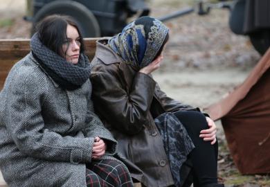 Refugees in the cold