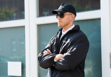 A security guard