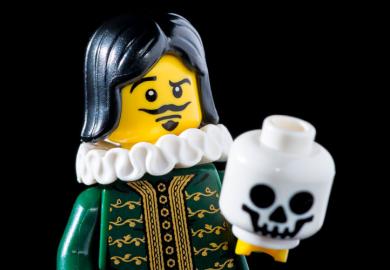 Shakespeare 'The Thespian' Lego character