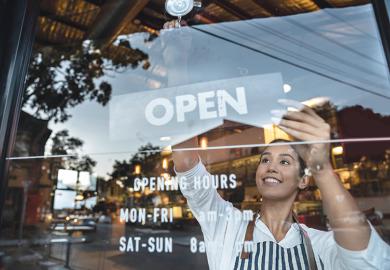 Shop open sign