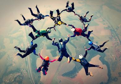 Skydivers