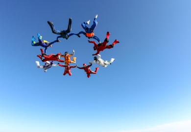 Skydiving