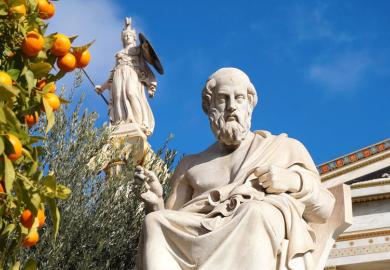 Statue of Plato, Academy of Athens, Greece