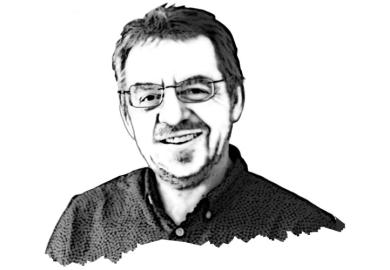 Stephen Curry columnist illustration