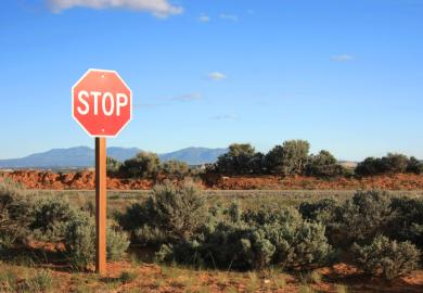 Stop sign
