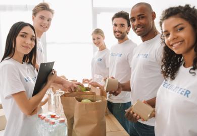 Student volunteers