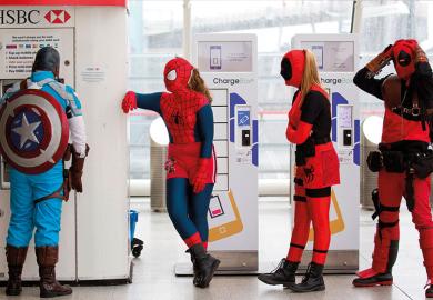 superheroes cash machine