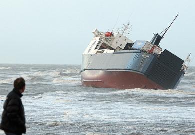 Boat on the sea