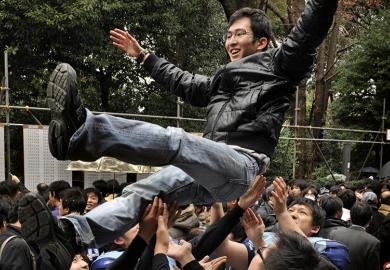 Crowd-surfing