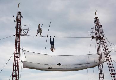 Trapeze artists