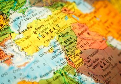 Map of Turkey
