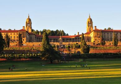 Union Buildings, Pretoria, seat of the South African government