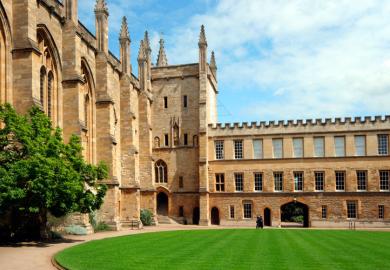 University of Oxford courtyard
