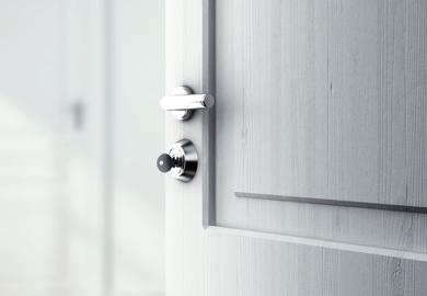 Unlocked open door