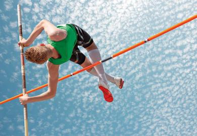 Pole vaulter