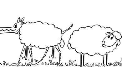A wolf in sheep's clothing