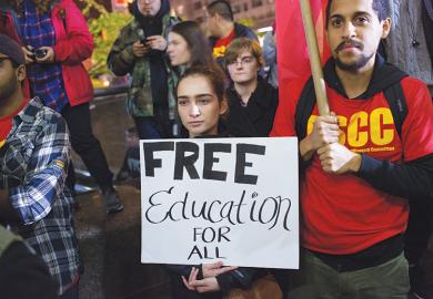 Student protest