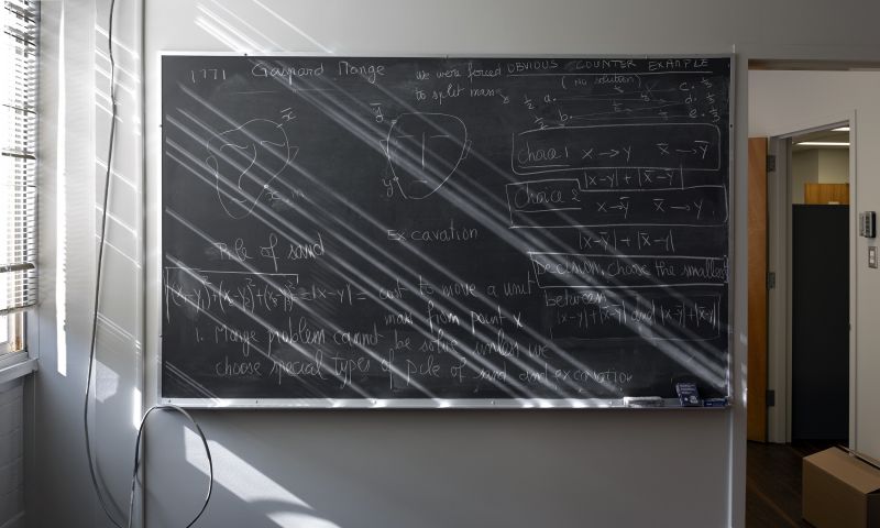 The mathematical chalkboard society