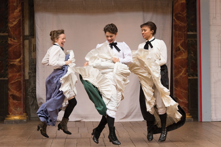 Blue Stockings, Shakespeare’s Globe Times Higher Education (THE)
