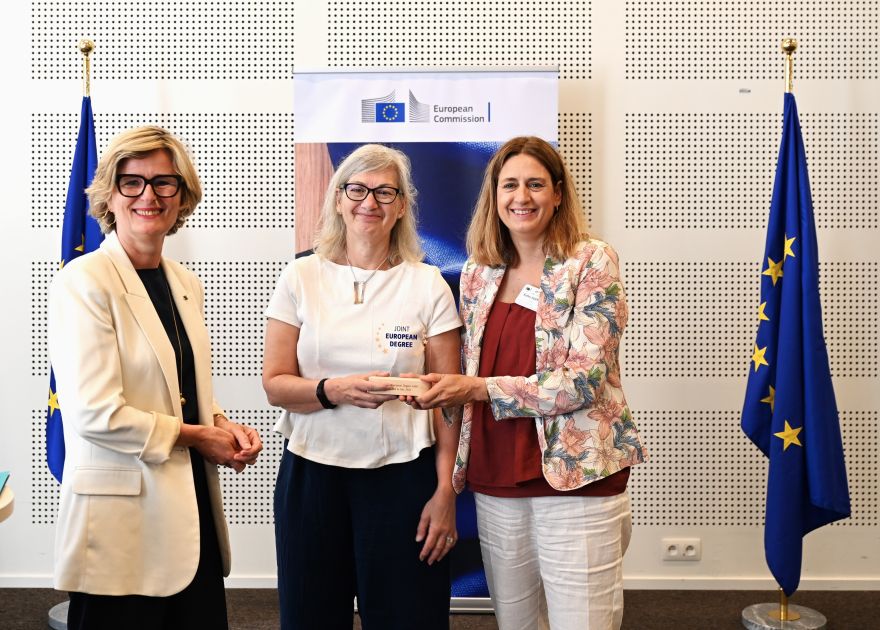Two master’s courses awarded first European joint degree label
