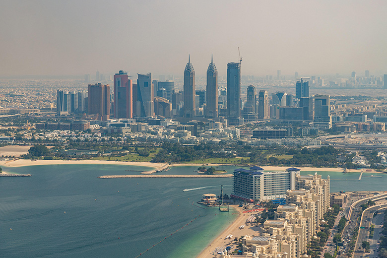 Dubai Internet City buildings.