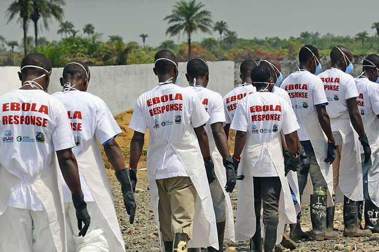 Ebola response team
