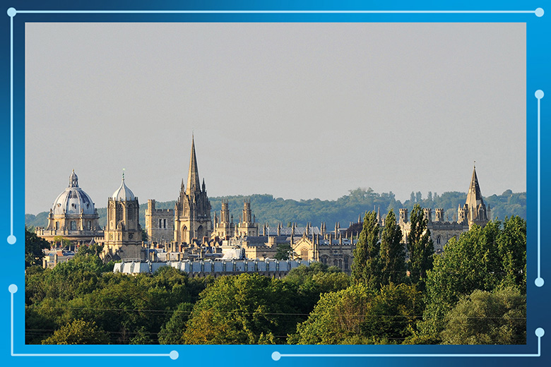 The skyline of Oxford University The skyline of Oxford University