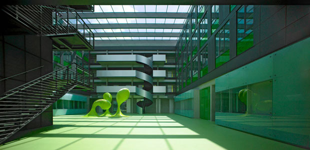 Green building interior