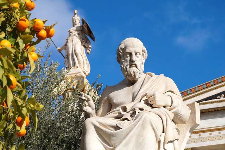 Statue of Plato, Academy of Athens, Greece
